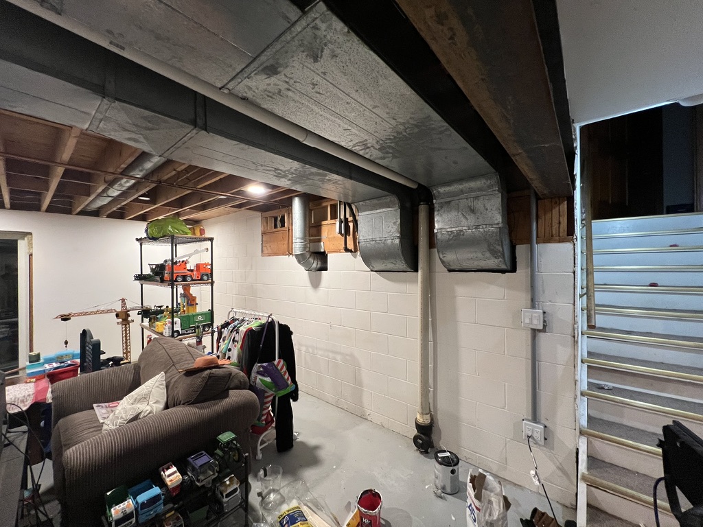 the basement as it is